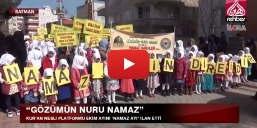 Gözümün nuru namaz
